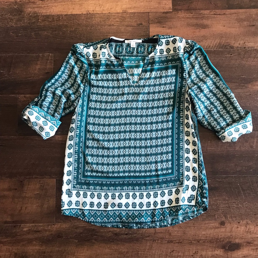 Francesca’s dress shirt